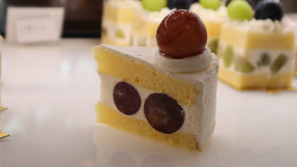 ピオーネのショートケーキのイメージ
