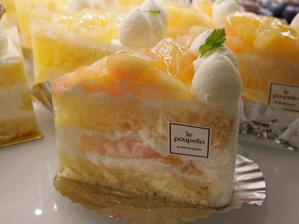 桃のショートケーキが始まりましたのイメージ