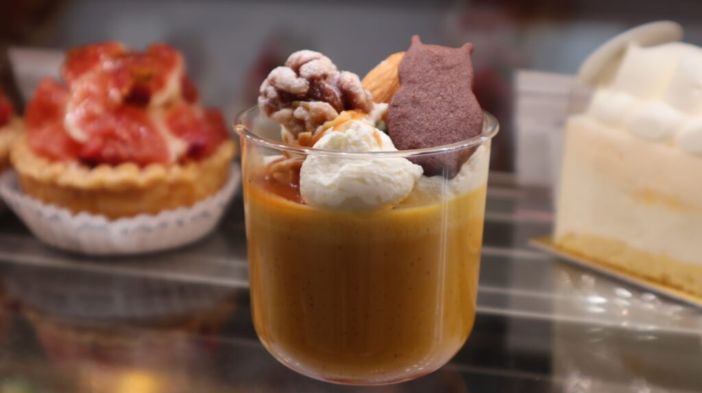 かぼちゃのプリンのイメージ